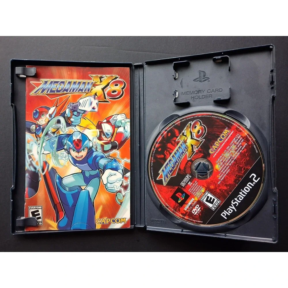 Mega Man X8 PS2 (Sony PlayStation 2, 2004) Capcom CIB w/ Manual